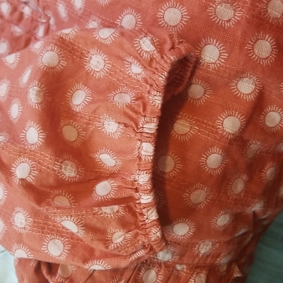 Universal Thread Cottagecore Prairie Ruffle Blouse Medium - Picture 6 of 6